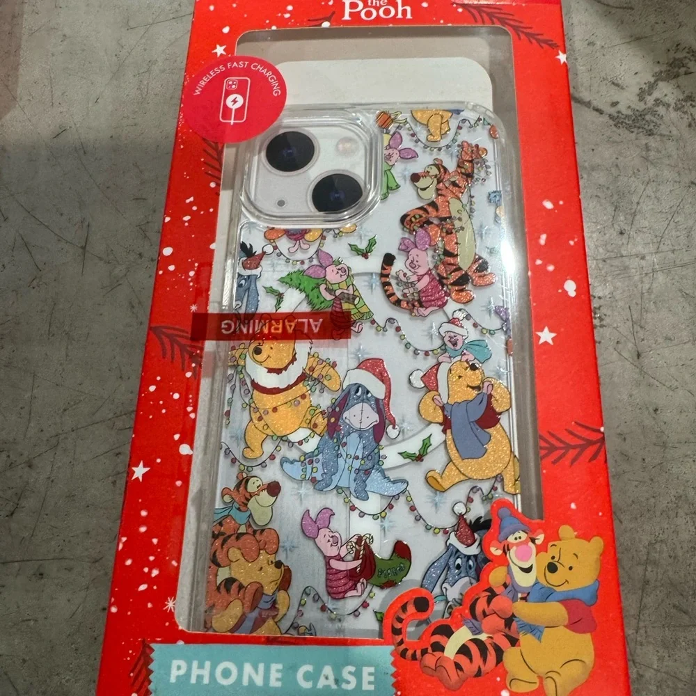 Disney Winnie the Pooh iPhone 16 Pro Max Case - Red and Multicolor